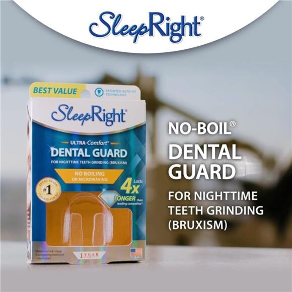 Ultra-Comfort Dental Guard Mouth Guard to Prevent Teeth Grinding - No Boil - Picture 2 of 7